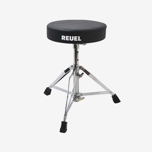 REUEL - TR121 글램 (GLAM) 고정식 원형 드럼의자. 주니어/성인 겸용