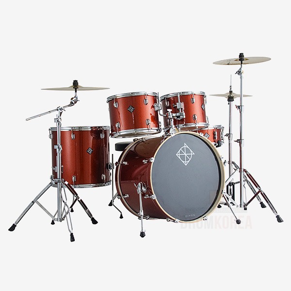 Dixon Spark 5pcs Drum Set / 딕슨 스파크 5기통 드럼세트 (22&quot;베이스/색상5종)