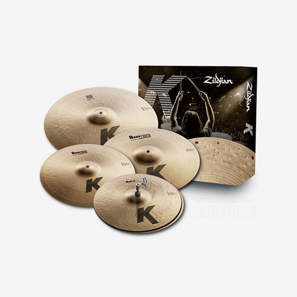 K Zildjian Cymbal Pack 질젼 케이 심벌세트 (14, 16, 18, 20 구성) K0800