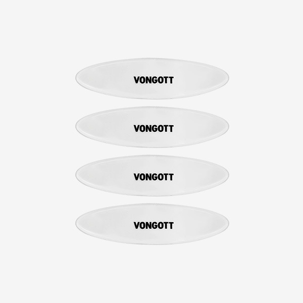 VONGOTT VMG2-L4 폰거트 타원형 뮤트젤 단면점착 대형 4개입