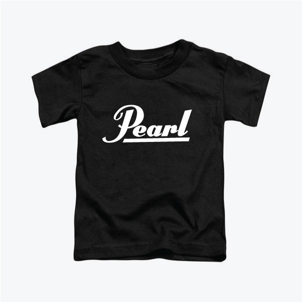 Pearl Drums 펄드럼 화이트 로고 면 티셔츠 016946