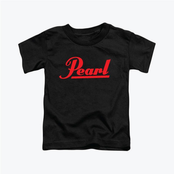 Pearl Drums 펄드럼 레드 로고 면 티셔츠 016945