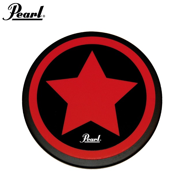 Pearl 8&quot; 연습패드 레드 (Professional Practice Pad Red Star,PDR-08SP)